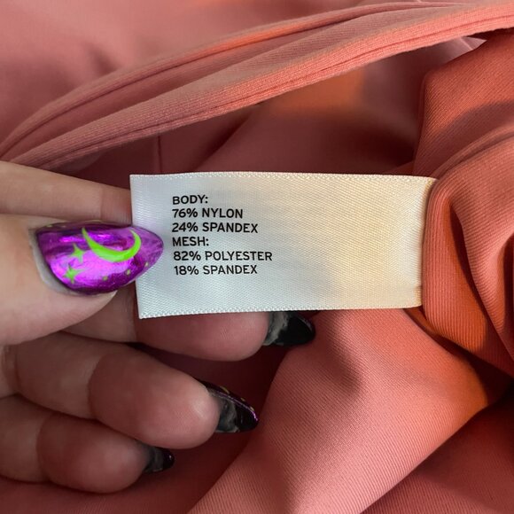 Duluth Trading Co Women Plus Size 3X Pink Armachillo Cooling Longline Sports Bra - Picture 8 of 8